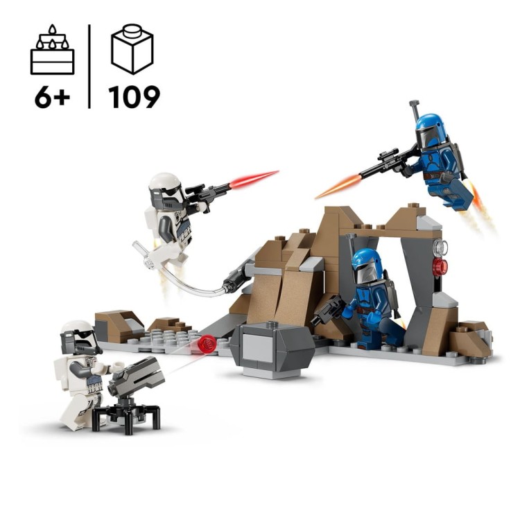 LEGO Star Wars 75373 Pakiet bitewny Mandalorian Ambush 75373 Star Wars