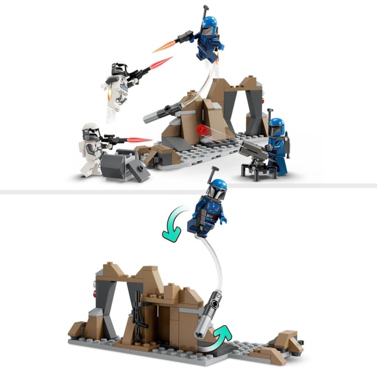 LEGO Star Wars 75373 Pakiet bitewny Mandalorian Ambush 75373 Star Wars