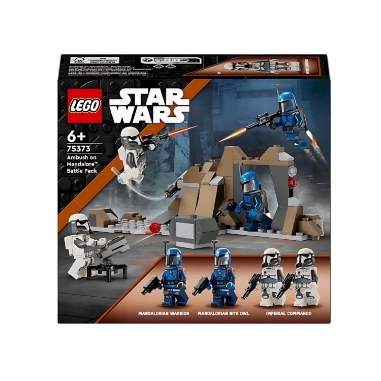 LEGO Star Wars 75373 Pakiet bitewny Mandalorian Ambush 75373 Star Wars