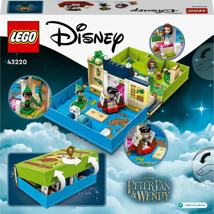 LEGO Disney 43220 Książka z przygodami Piotrusia Pana i Wendy