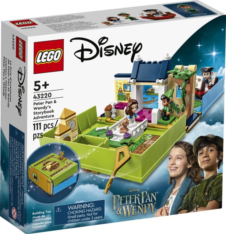 LEGO Disney 43220 Książka z przygodami Piotrusia Pana i Wendy