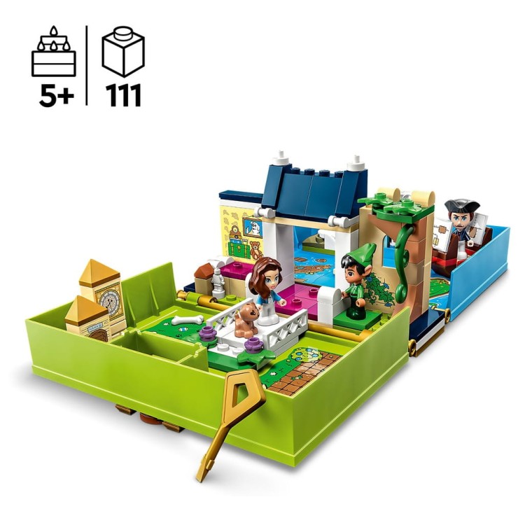 LEGO Disney 43220 Książka z przygodami Piotrusia Pana i Wendy