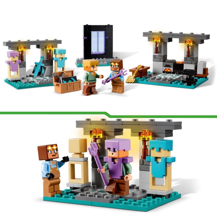 LEGO Minecraft 21252 Zbrojownia