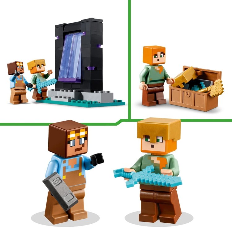 LEGO Minecraft 21252 Zbrojownia