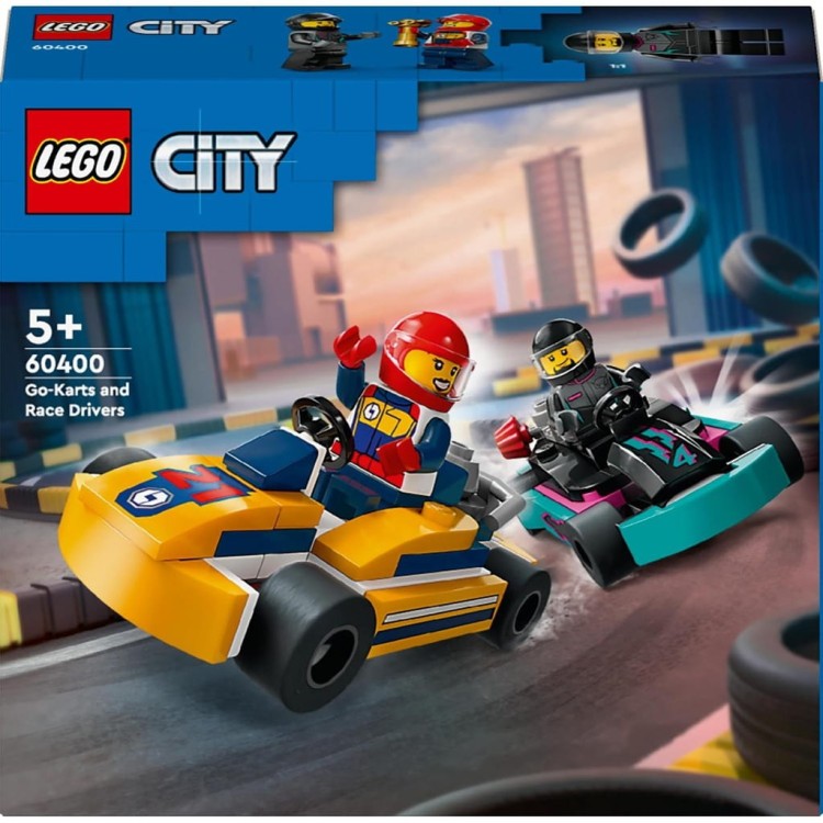 LEGO City 60400 Gokarty i kierowcy wyścigowi