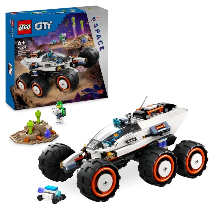 LEGO City 60431 Kosmiczny łazik i badanie życia w kosmosie