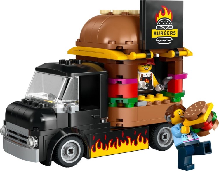 LEGO City 60404 Ciężarówka z hamburgerami