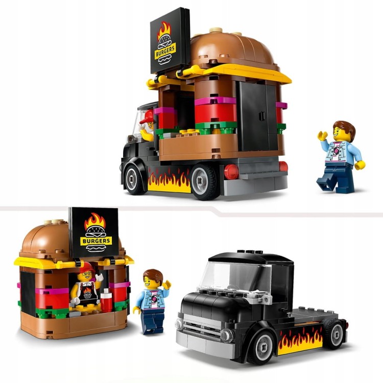 LEGO City 60404 Ciężarówka z hamburgerami