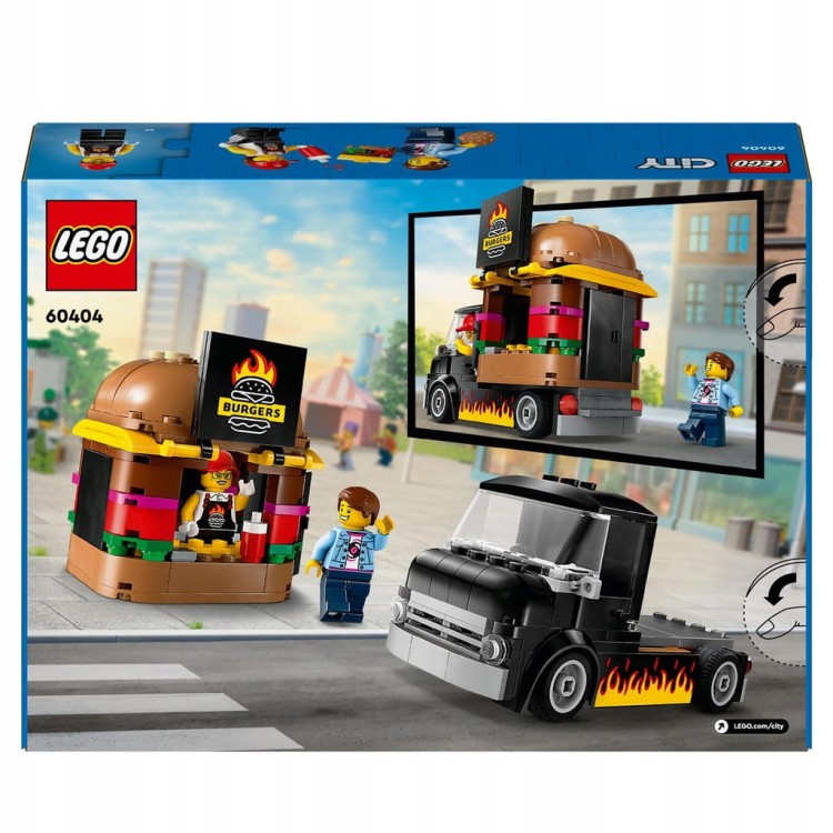 LEGO City 60404 Ciężarówka z hamburgerami