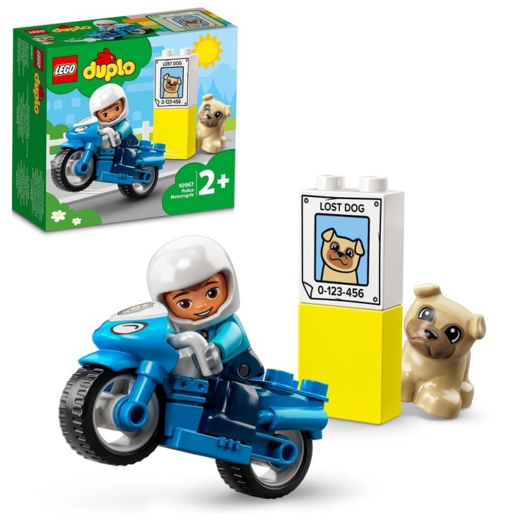 LEGO Duplo 10967 Motocykl policyjny