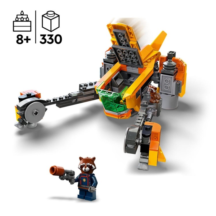 LEGO Super Heroes 76254 Statek kosmiczny małego Rocketa