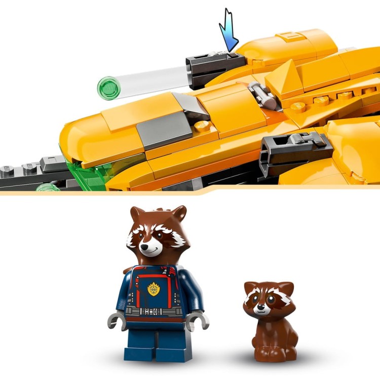LEGO Super Heroes 76254 Statek kosmiczny małego Rocketa