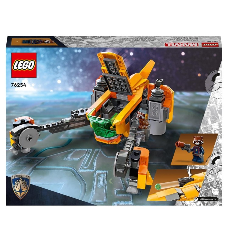 LEGO Super Heroes 76254 Statek kosmiczny małego Rocketa