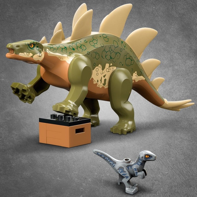 LEGO Jurassic World Dinomisje i odkrycie Stegozaura 76965