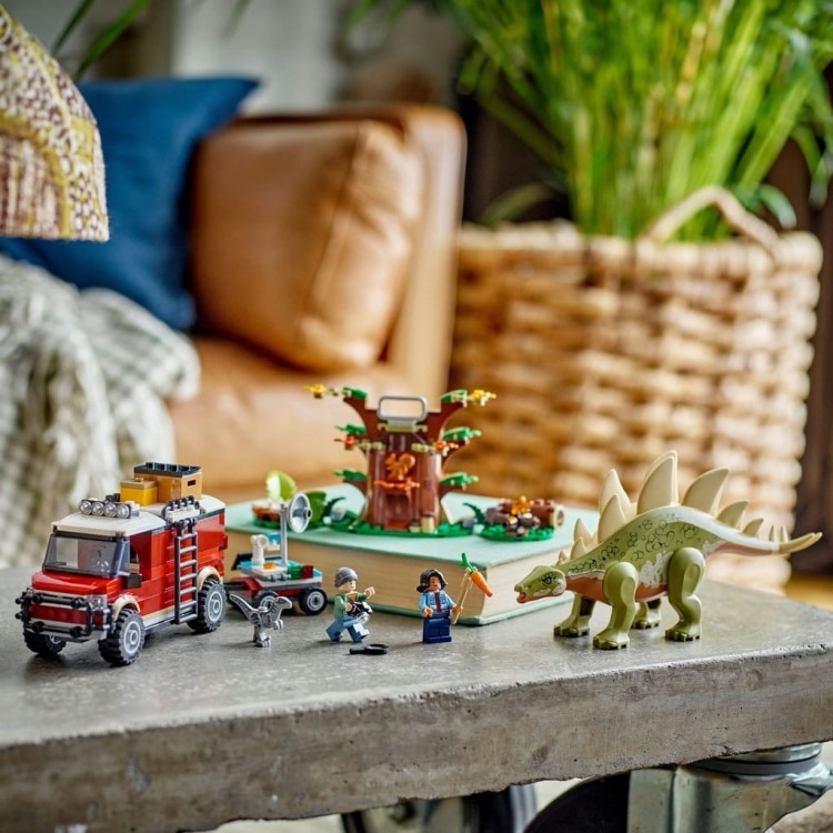 LEGO Jurassic World Dinomisje i odkrycie Stegozaura 76965
