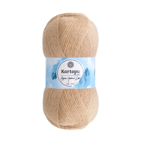 837 kartopu angora natural lux włoczka z metaliczną nitką.webp