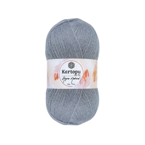 989 szary kartopu angora natural wydajna włóczka.webp