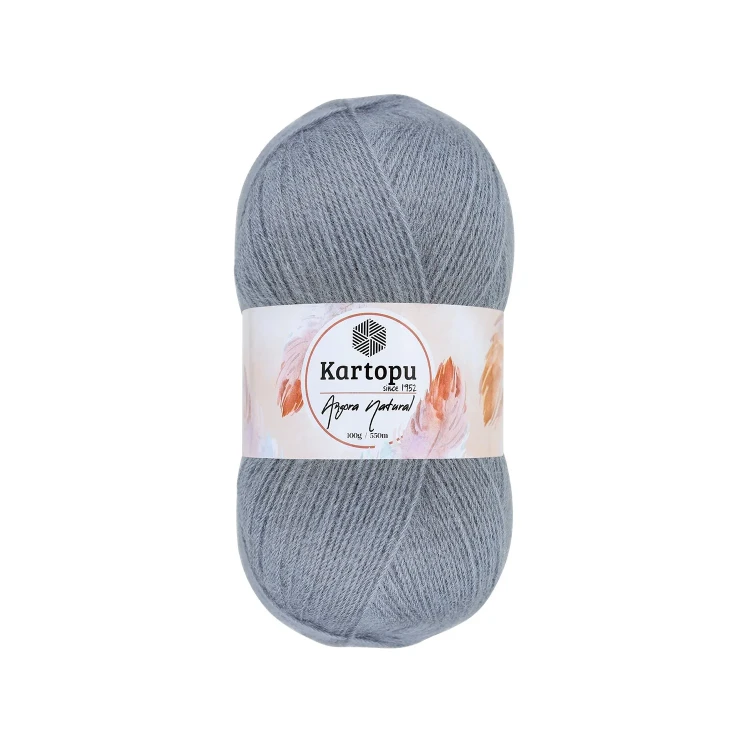 989 szary kartopu angora natural wydajna włóczka.webp
