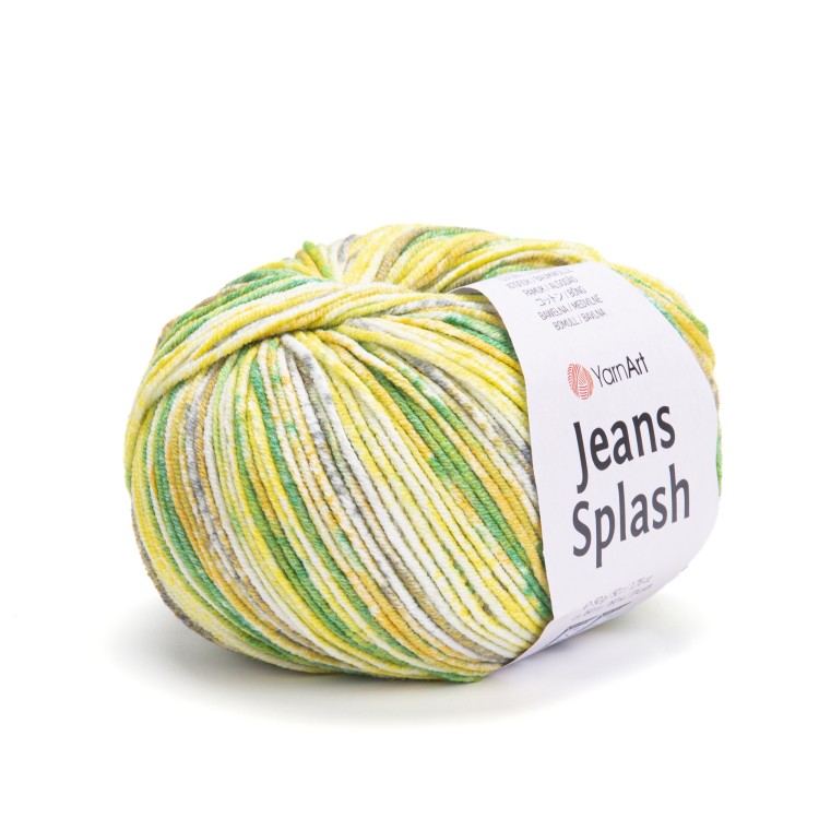 JEANS_SPLASH_948 yarnart włóczka uniwerslana kolorowa na swterki