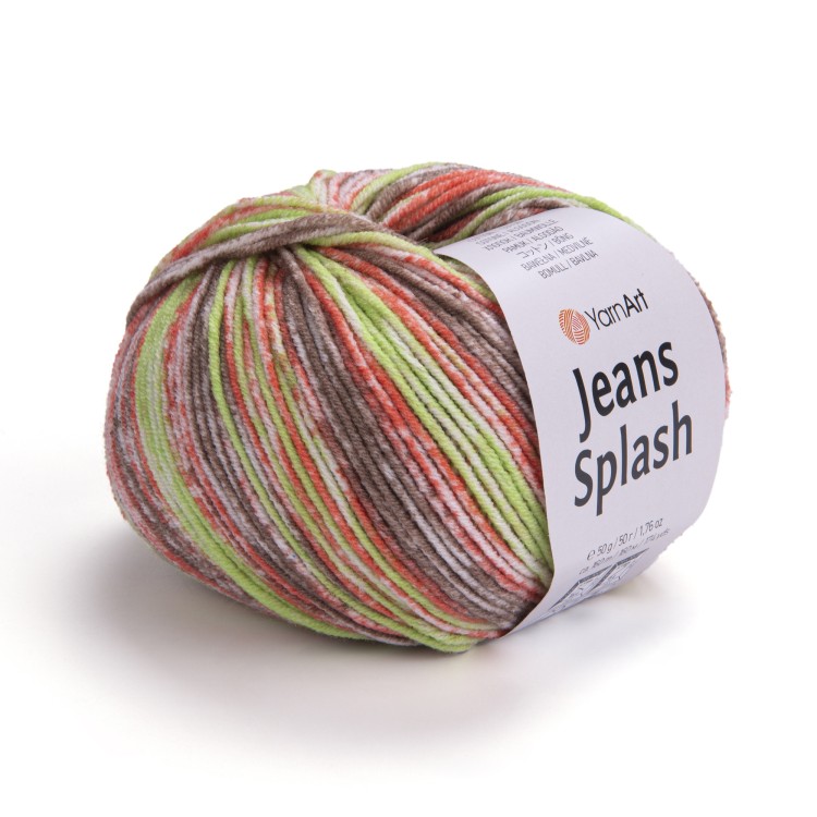 JEANS_SPLASH_955 - yarn art włóczka uniwersalna na ubrania i dekoracje