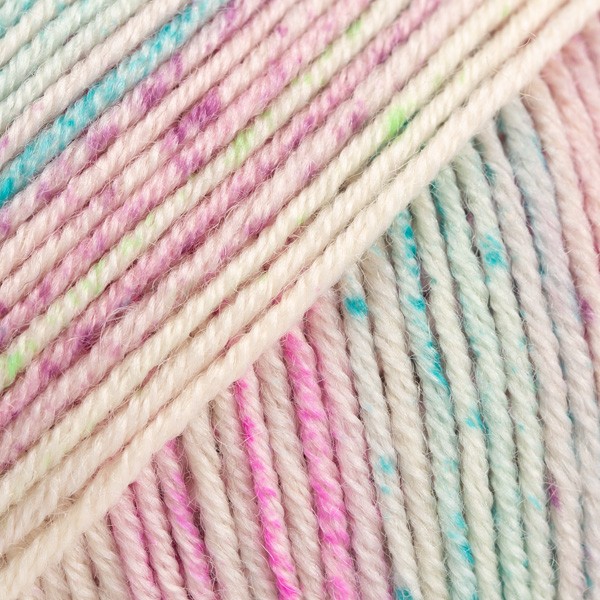 baby merino print kolorowy drops 105