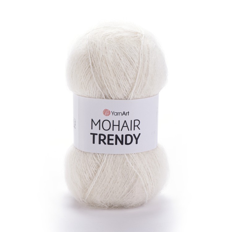 YARNART_MOHAIR_TRENDY_1003-włóczka moherowa z włoskami