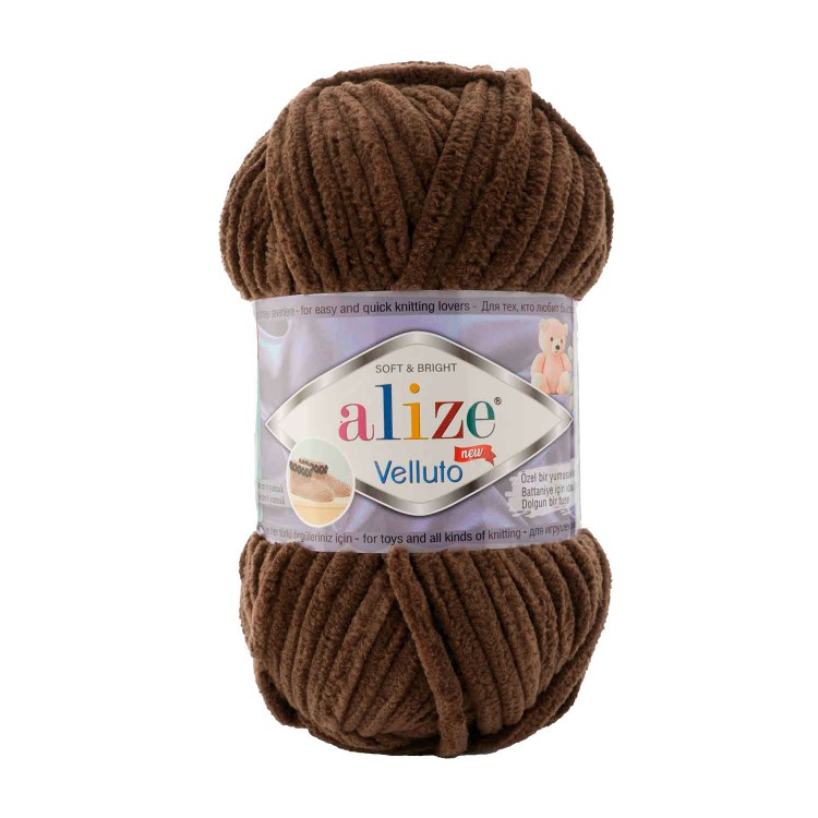 VELLUTO-493 alize gruba włóczka na maskotki