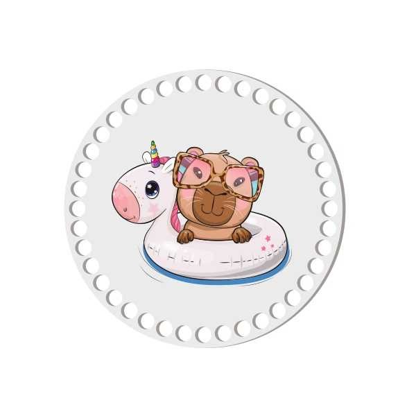 baza full print nadruk kapibara