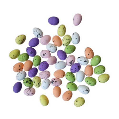 jajka nakrapiane  dekoracje styropianowe jaja