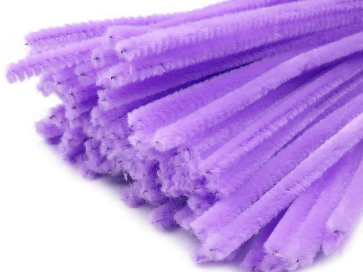 62 fiolet druciki kreatywnme pluszowe druty.webp