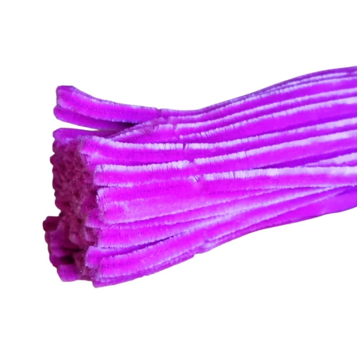 lila róż orchidea druciki kreatywnme pluszowe druty.webp