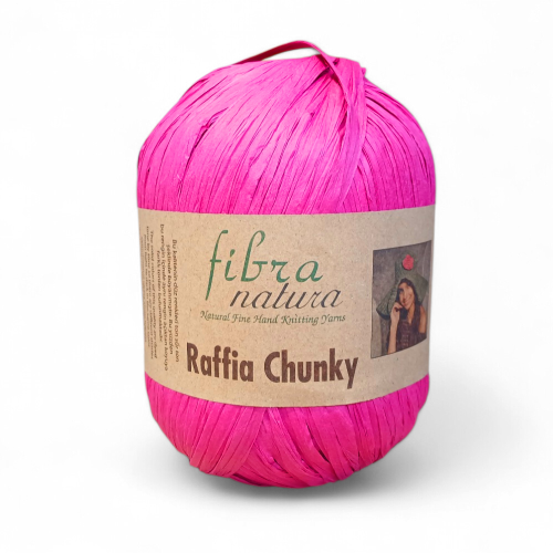 raffia chunky na kapelusze i torebki różowa gruba.png