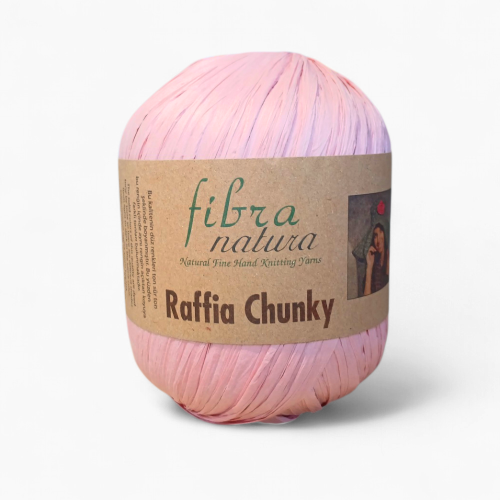 raffia chunky na kapelusze i torebki pudrowy róż 04 gruba.png