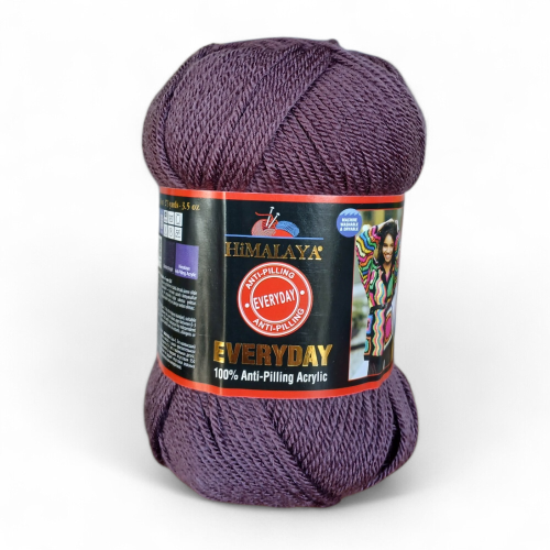 2włóczka himalaya everyday ciemny fiolet 70047
