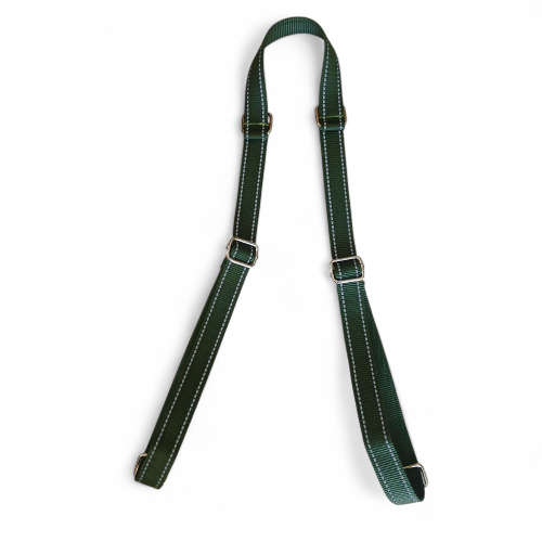 Szelki do plecaka zieleń khaki