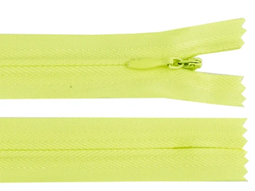 zamek kryty żółty neon 30 cm