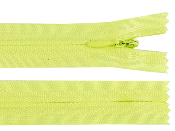 zamek kryty żółty neon 30 cm
