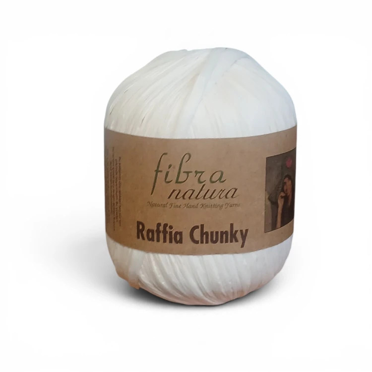 rafia złamana biel, ivory, kość słoniowa