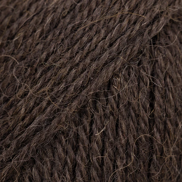 9051 Alpaca włóćzka 100% drops kawa dark coffe