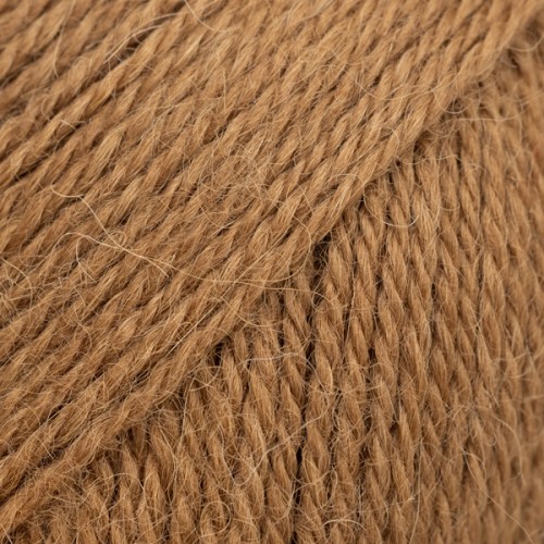 9050-drops alpaka karamel mix włóczka 100%