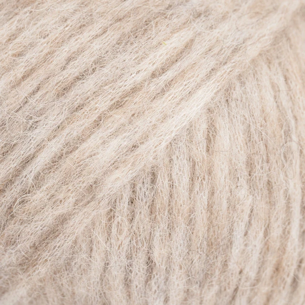 55 dropr air lighet beige beżowa włóczka z alpaką