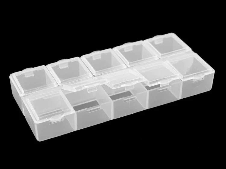 organizer plastikowy pojemniczki na koraliki haft diamentowy ozobne male.jpg