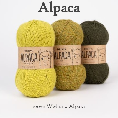 wełna z alpaki drops alpaca
