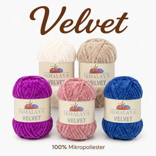 Himalaya Velvet włóćzka szenilinowa
