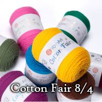 Yarnart cotton fair włóczka bawełniana na lato