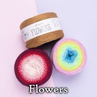 Włóczka ombre flowers yarnart