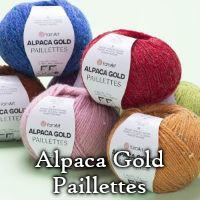 Włóczka z cekinami YarnArt Alpaca Gold Pailletes
