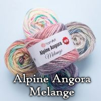 Włóczka YarnArt Angora melange kolory